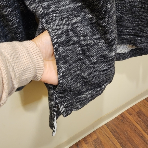 J. Crew Gray funel neck 100% Co gray pullover sweater size S/M - Picture 10 of 11